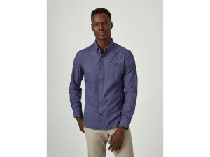 7 Diamonds faro Long Sleeve Shirt In Navy