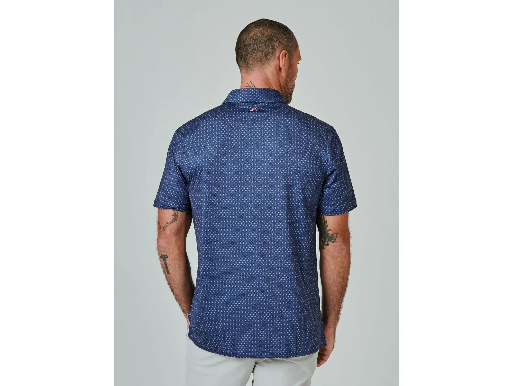 7 Diamonds Harlow Polo In Midnight