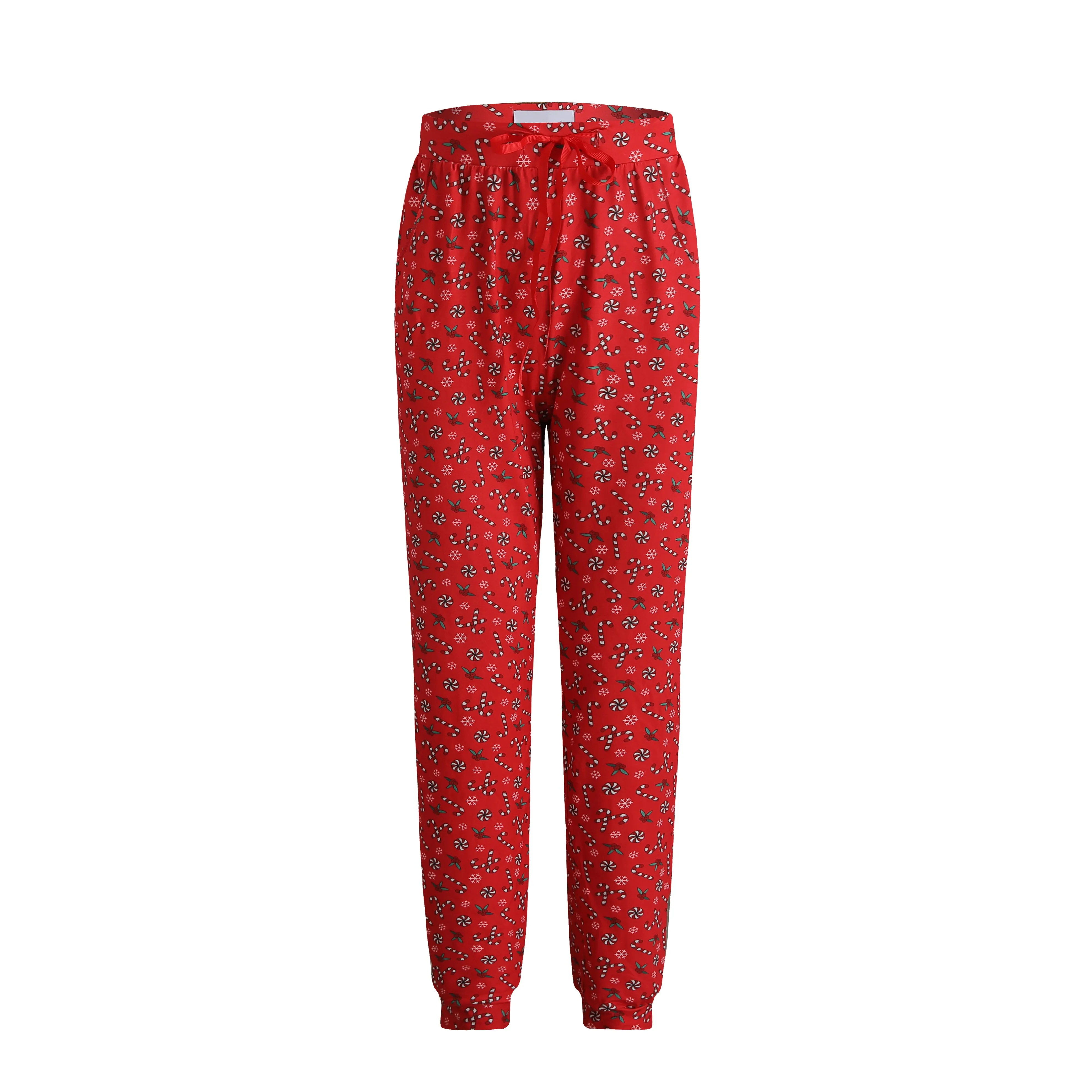 ALMA-PANTS - CANDYCANE RED
