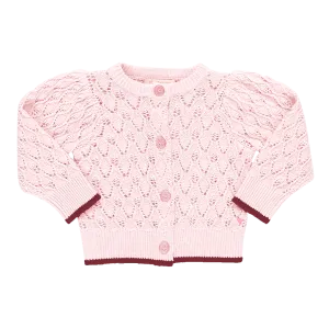 Baby Girls Constance Sweater - Light Pink