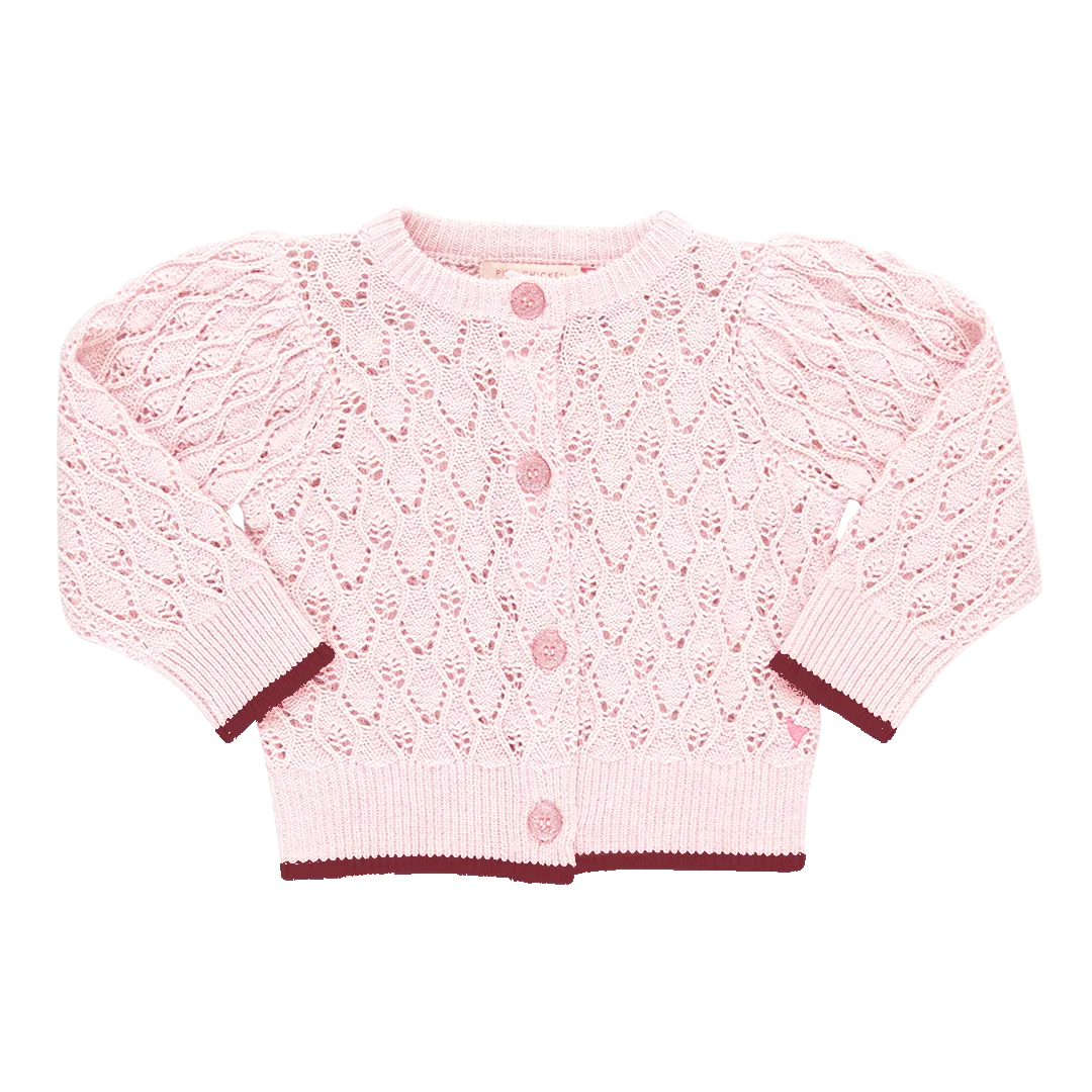Baby Girls Constance Sweater - Light Pink