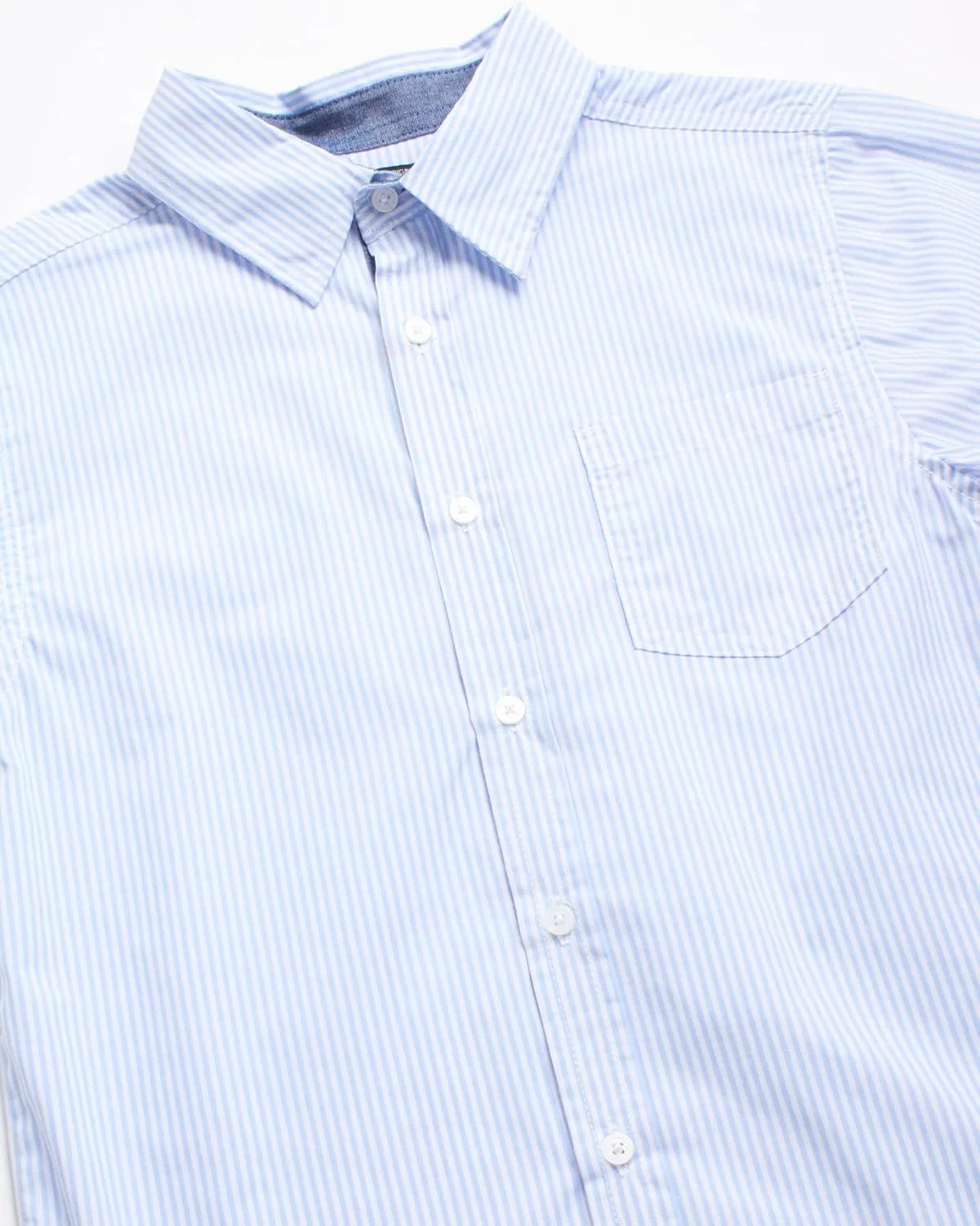 Ben Sherman Boys' Short Sleeve Button Down Shirt - 2 Pack 100% Cotton Breathable Woven Dress Shirts for Boys (Sizes: 8-18)
