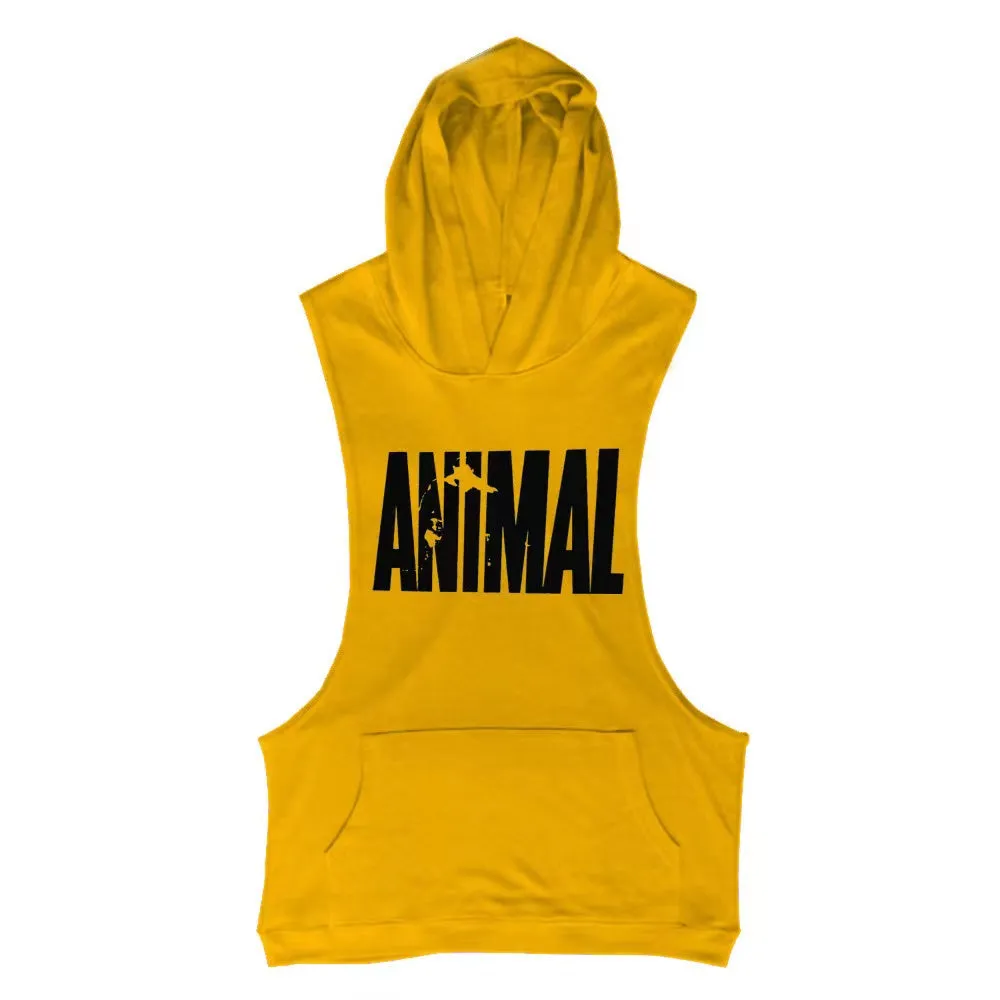 Best ANIMAL Hoodie Tank Tops for Workout