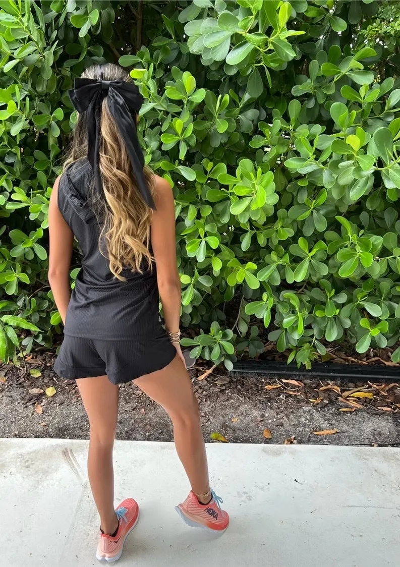 Black Runners Short