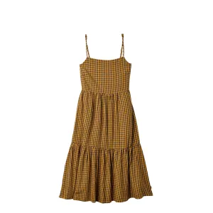 Brixton Womens Gingham Tier Dress