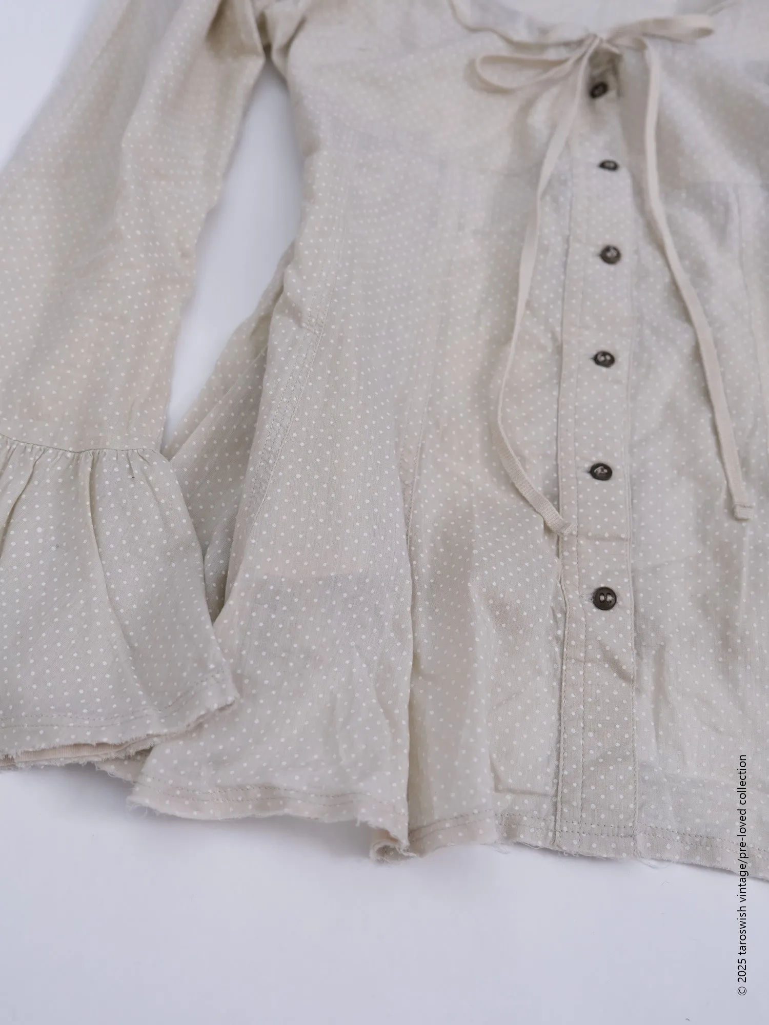 button up polka dots shirts