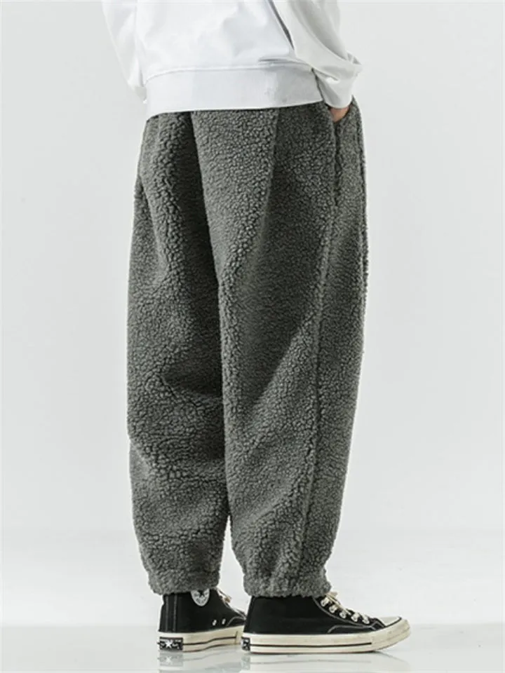Cozy Ultra-soft Casual Fluffy Pants for Men