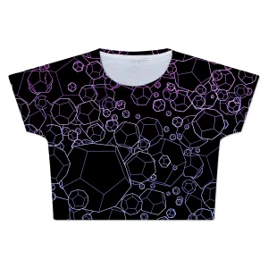 Dodecahedron Madness Cold Crop Tee