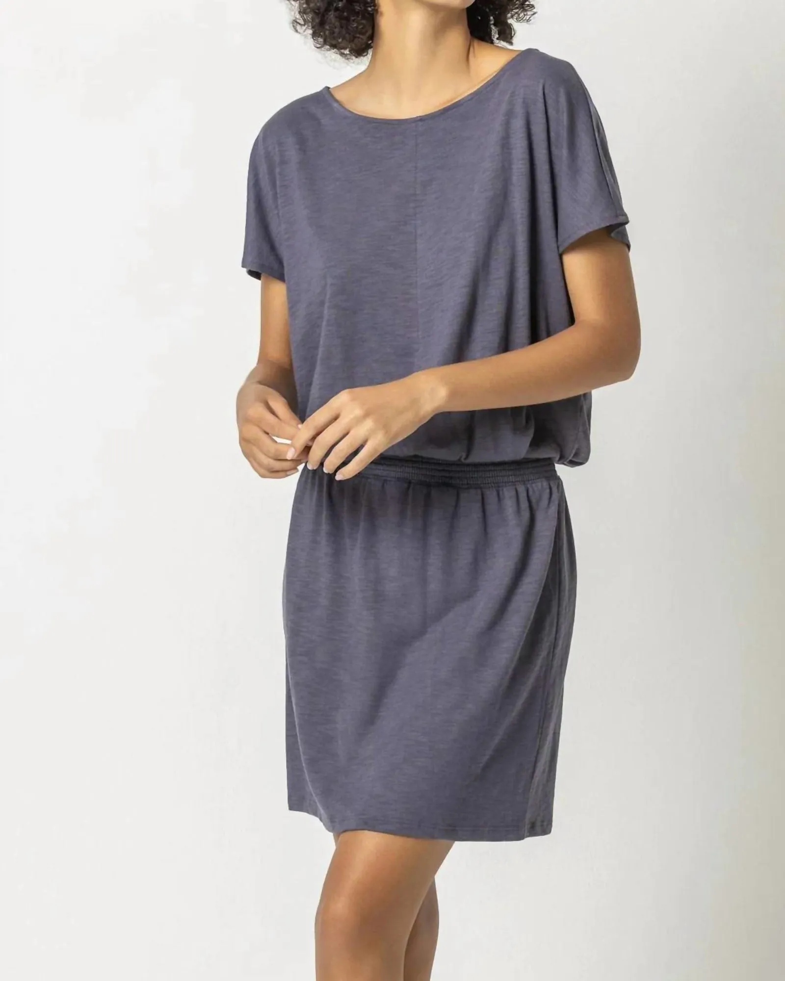 Dolman Sleeve Dress in Neptune | Neptune