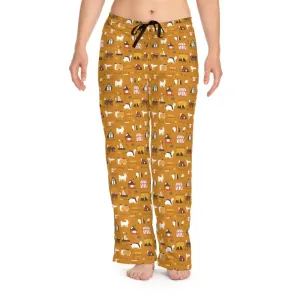 Farm Animals Pajama Pants in Cozy Polyester Jersey Knit