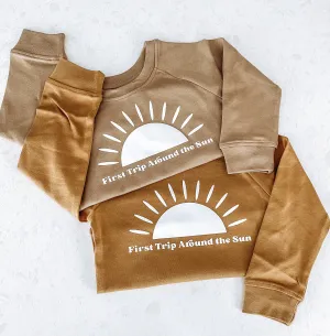 First Trip Around the Sun Organic Pullover