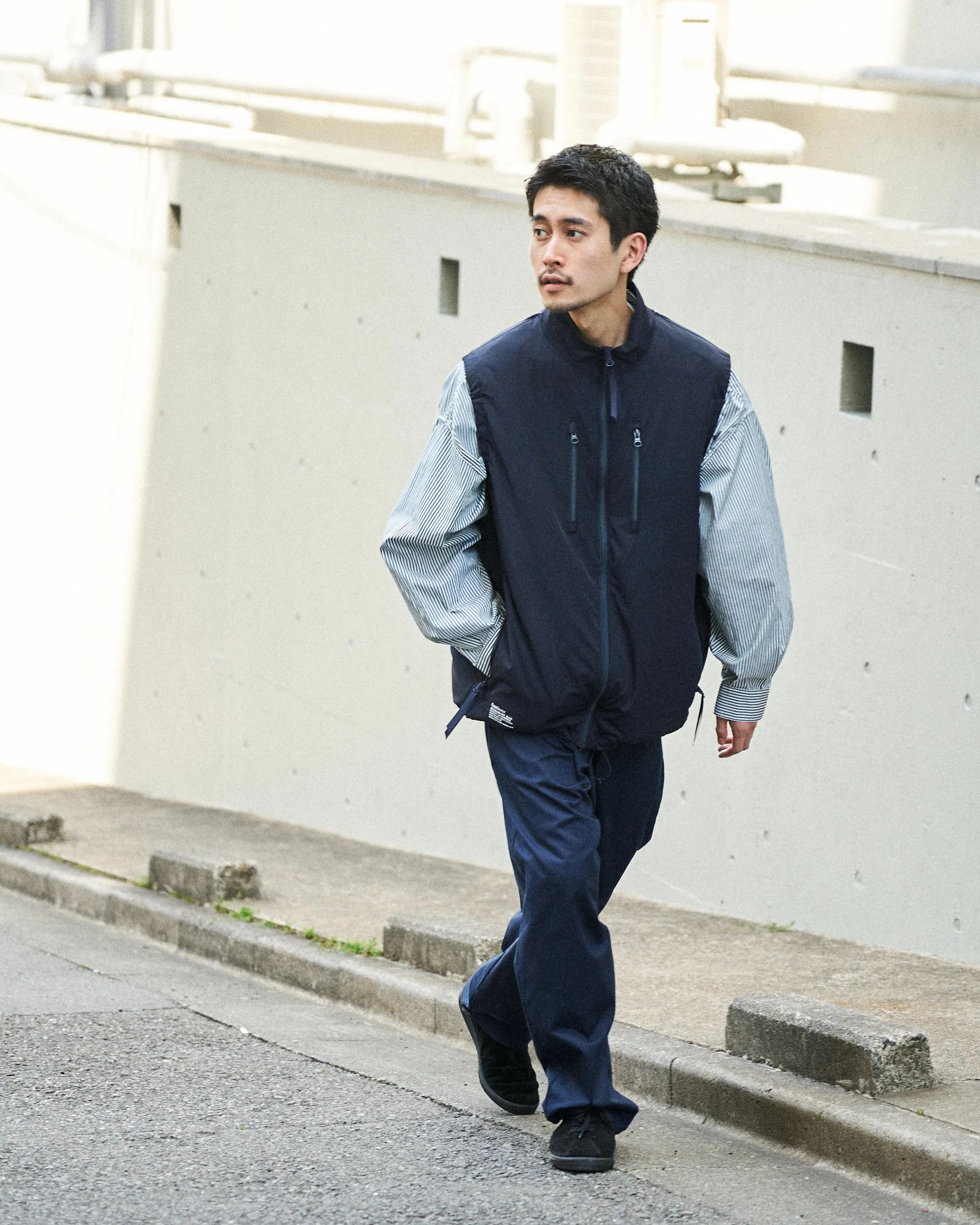 Fresh Service / AIR COOLING VEST_Ver.2.0 - Navy