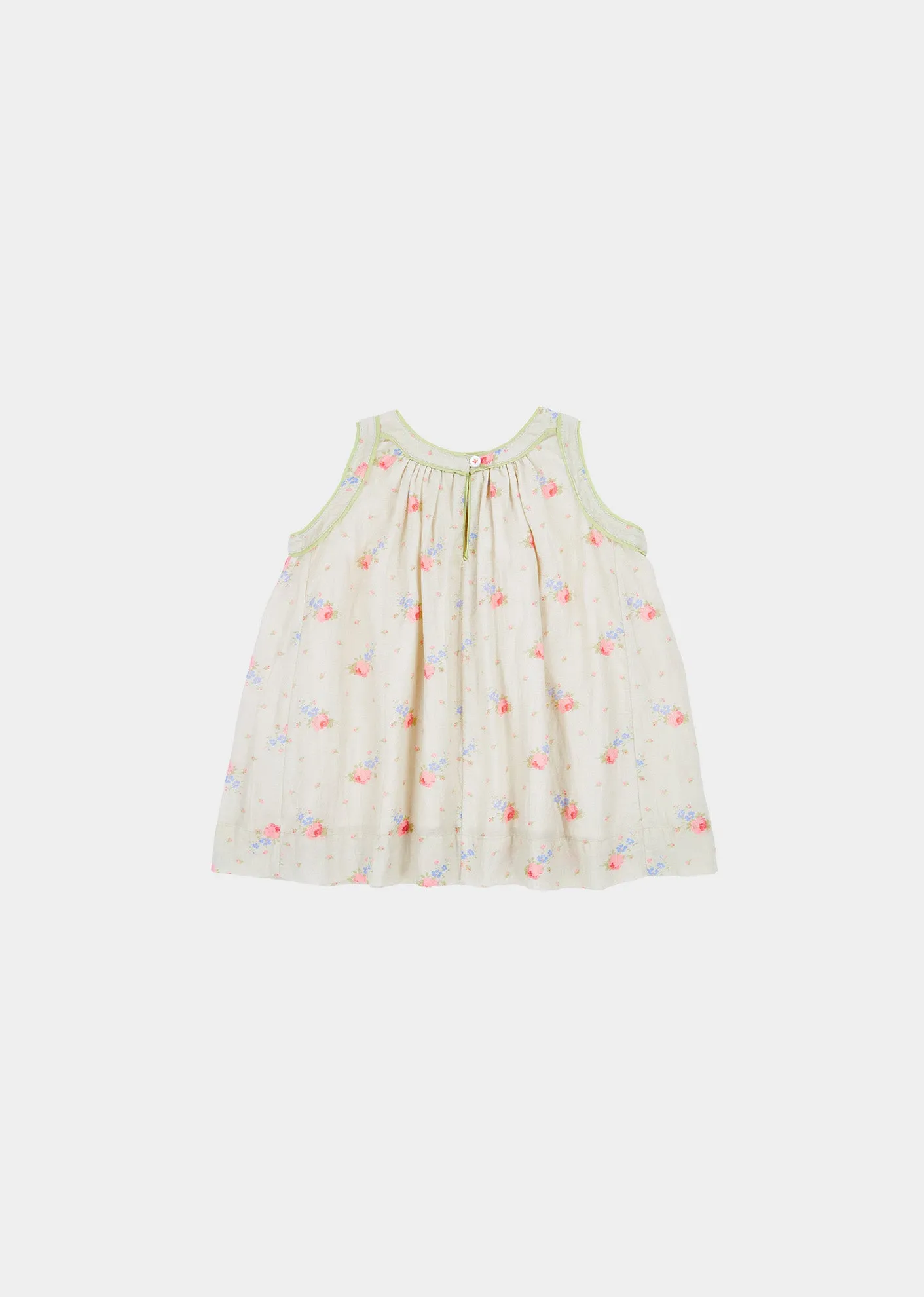 GINGER BABY DRESS - ROSE BOUQUET
