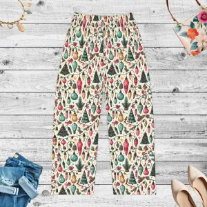 Glow in Cozy Christmas Lights Pajama Pants