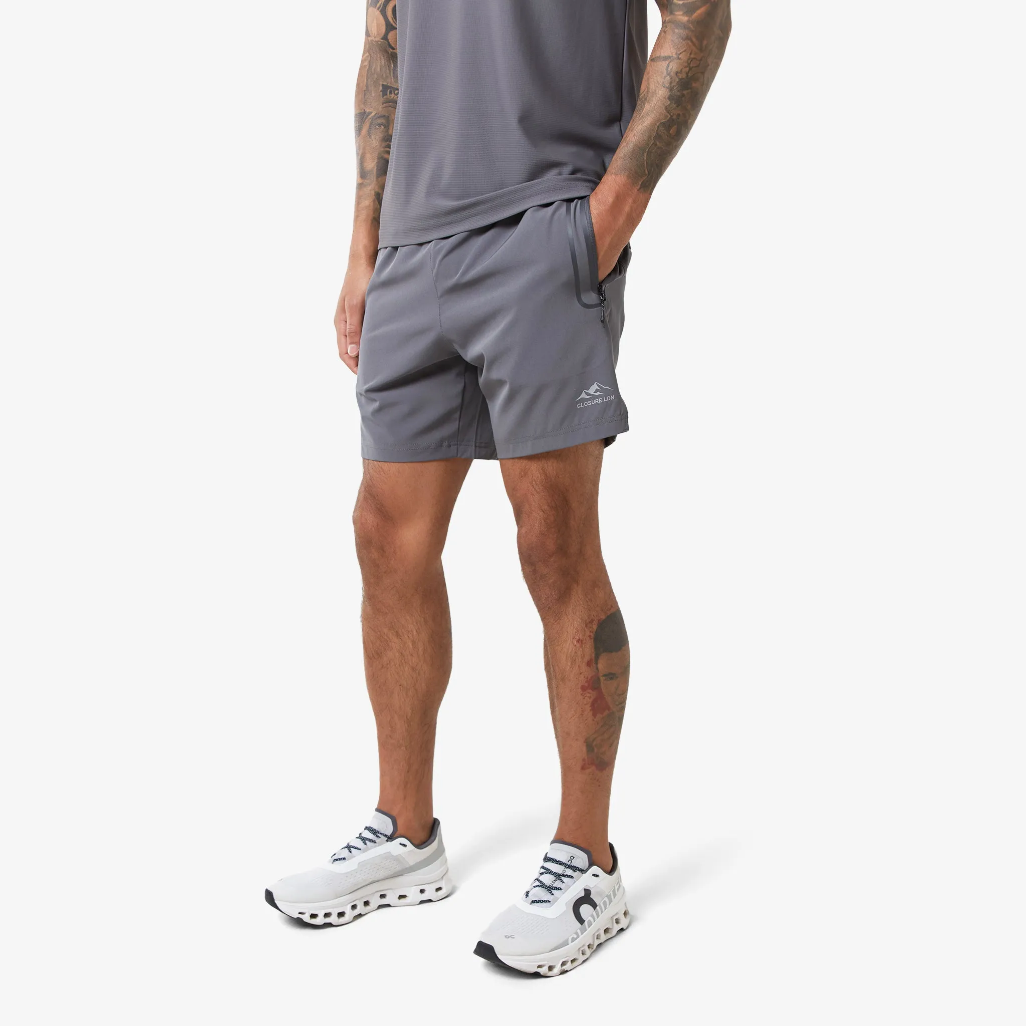 Heat Seal Pocket Twinset | Grey