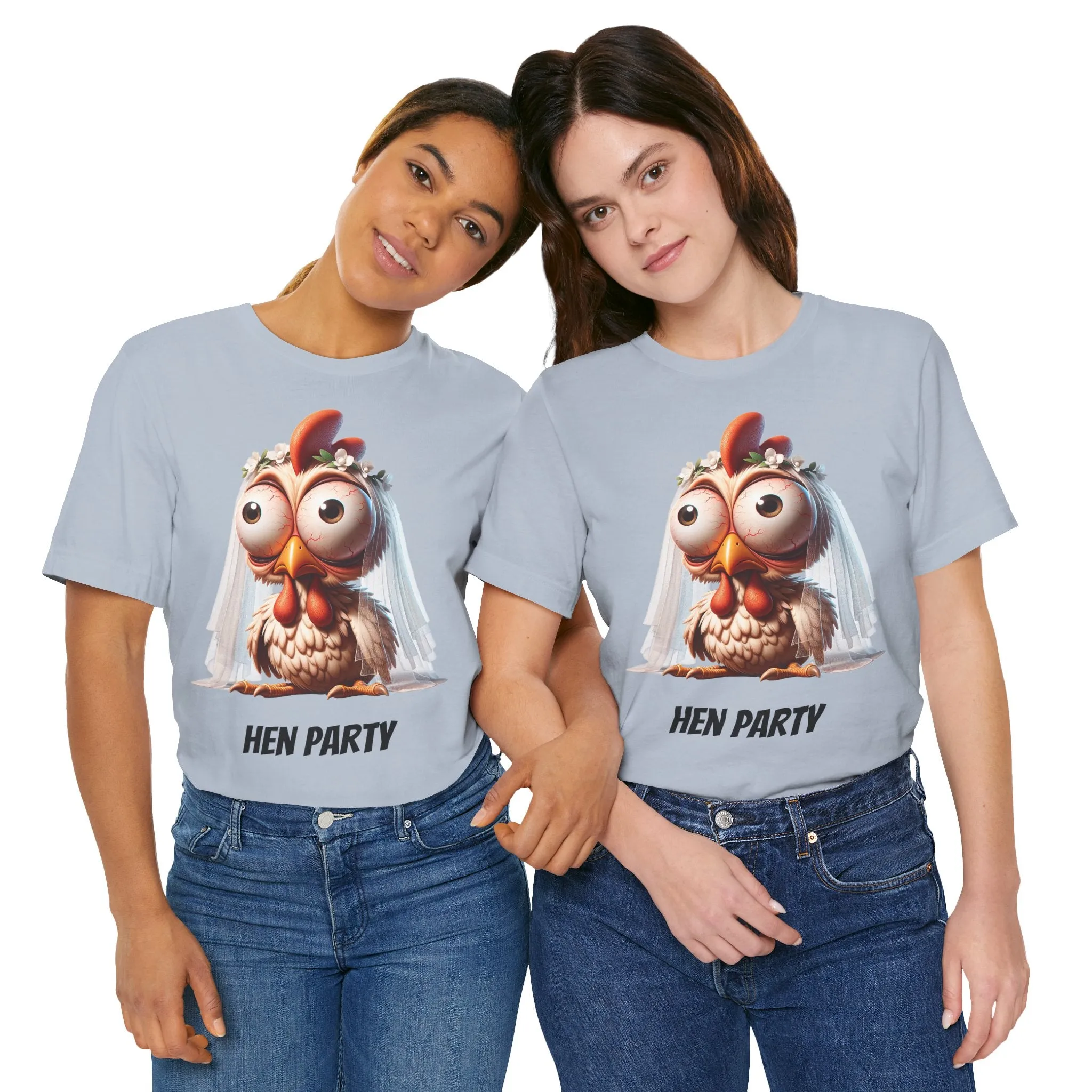 Hen Party V2 T-shirt with text
