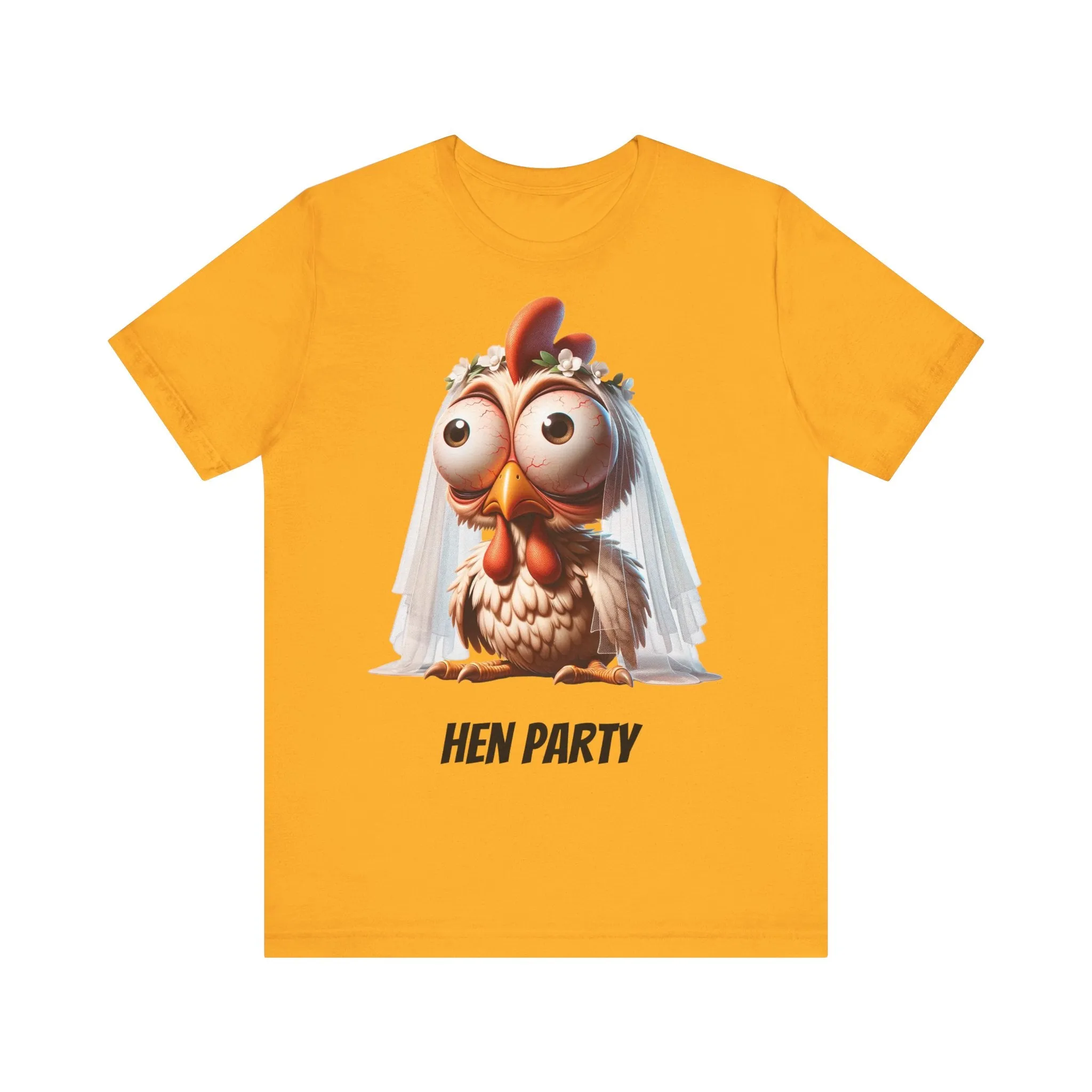 Hen Party V2 T-shirt with text