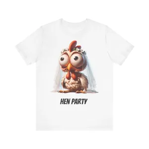 Hen Party V2 T-shirt with text