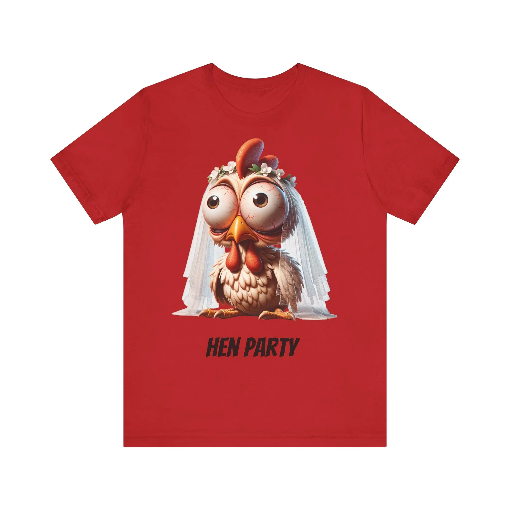 Hen Party V2 T-shirt with text