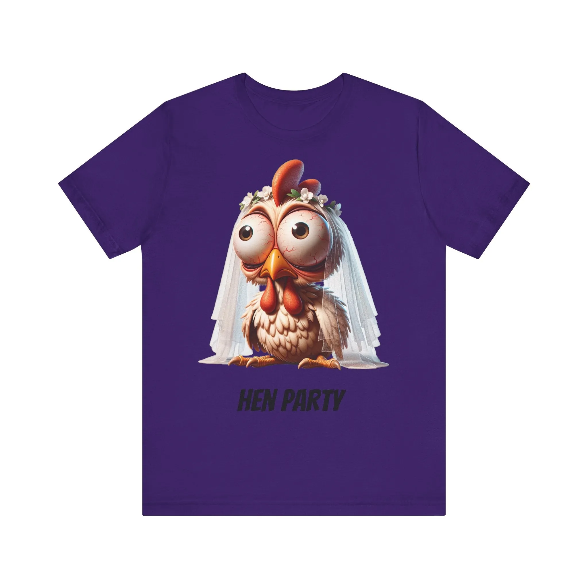 Hen Party V2 T-shirt with text