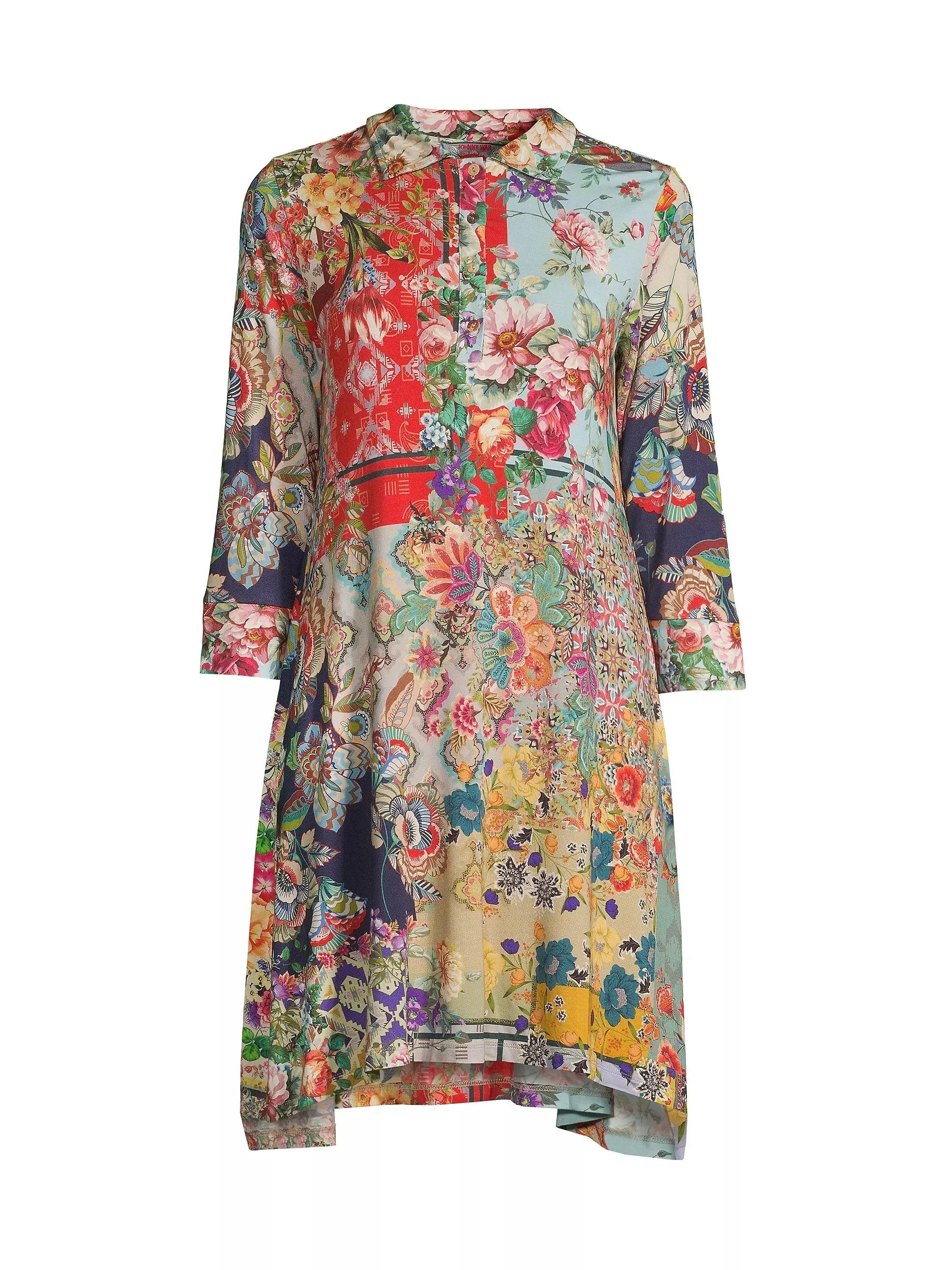 Johnny Was Otti Polo Tunic Dress
