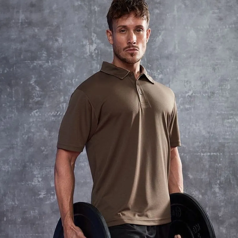Just Cool Gent's Polo Shirt T-Shirt Breathable Performance Top S-3XL JC040