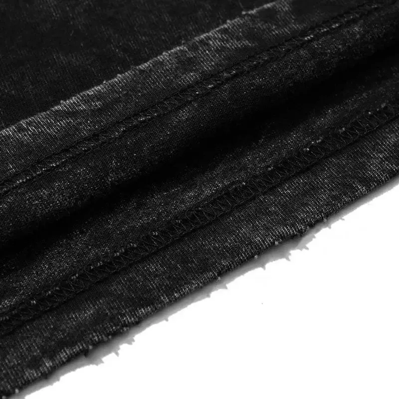 [KUJO] "Dark Beast" 2-Sided Vintage Oversized T Shirt