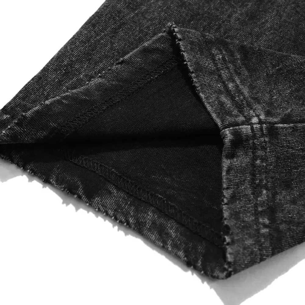 [KUJO] "Dark Beast" 2-Sided Vintage Oversized T Shirt