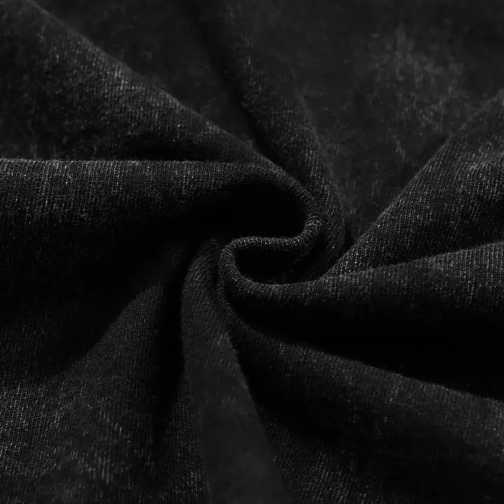 [KUJO] "Dark Beast" 2-Sided Vintage Oversized T Shirt