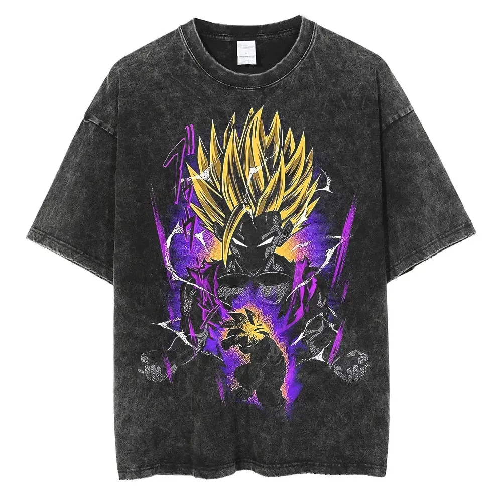 [KUJO] "Gohan" Vintage Oversized T Shirt