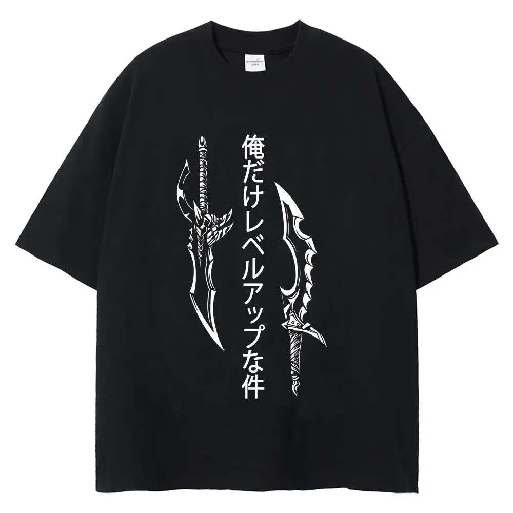 [KUJO] "Jinwoo" Vintage Oversized T Shirt