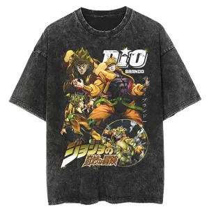 [KUJO] "Lord Dio V2" Vintage Oversized T Shirt