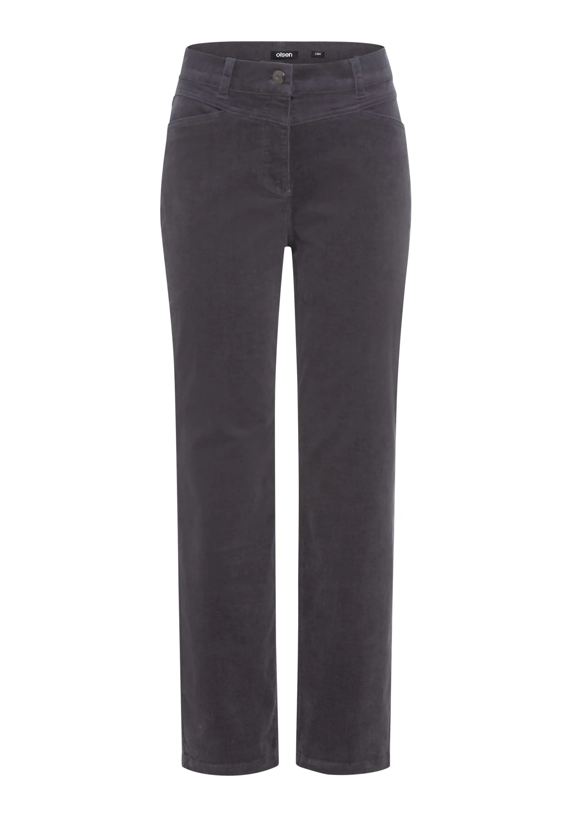 Lisa Fit Straight Leg Micro Cord Trouser
