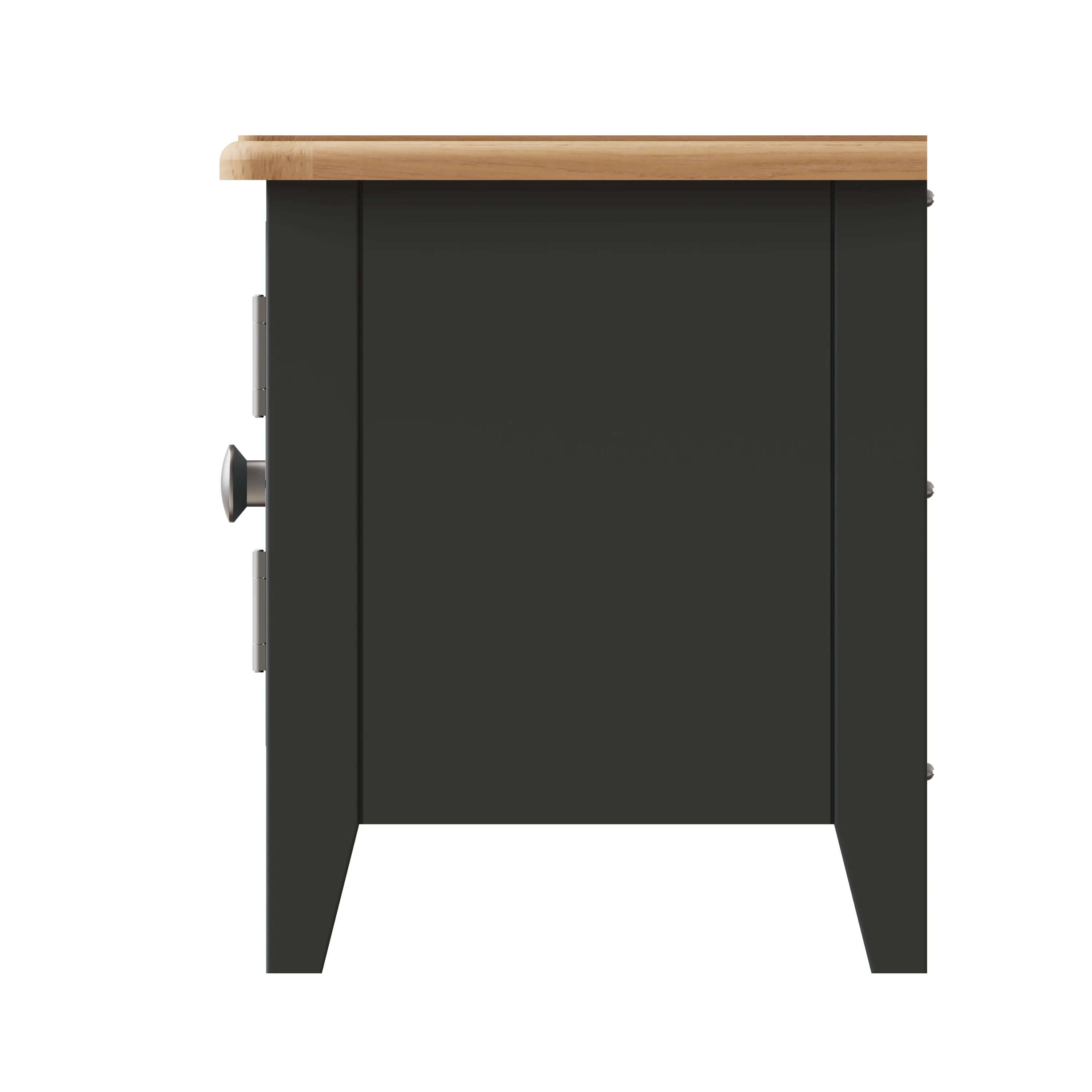 Malmesbury Grey TV Unit 90 x 38 x 45 cm