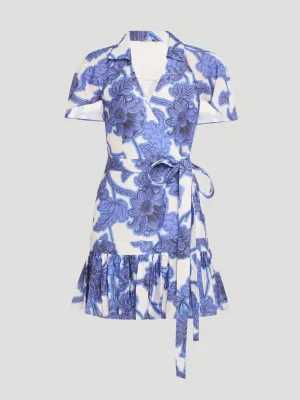 Melba Floral Linen Dress