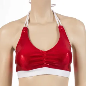 Monique Top- Red and White Mystique