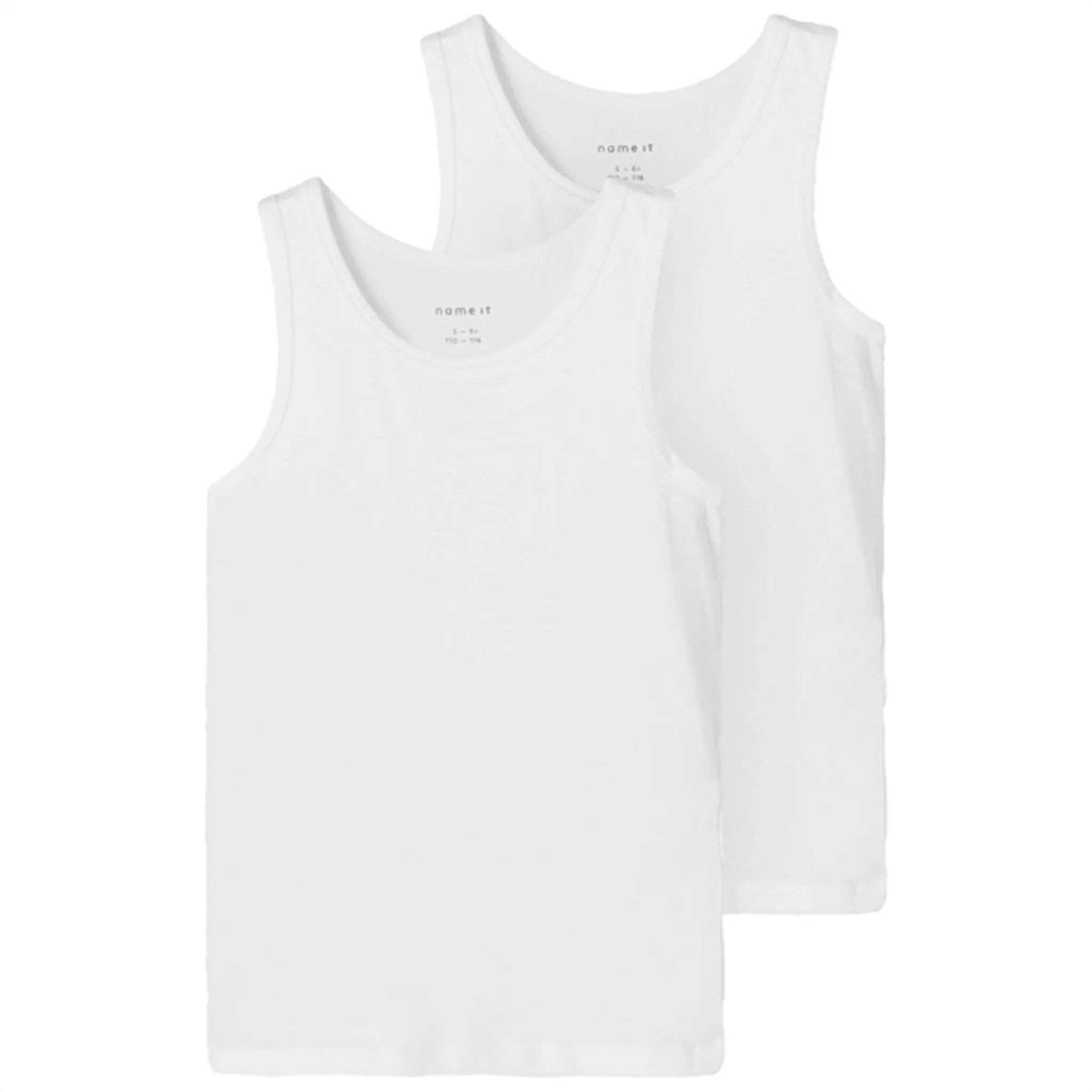 Name it Bright White 2-Pack Tank Top Noos