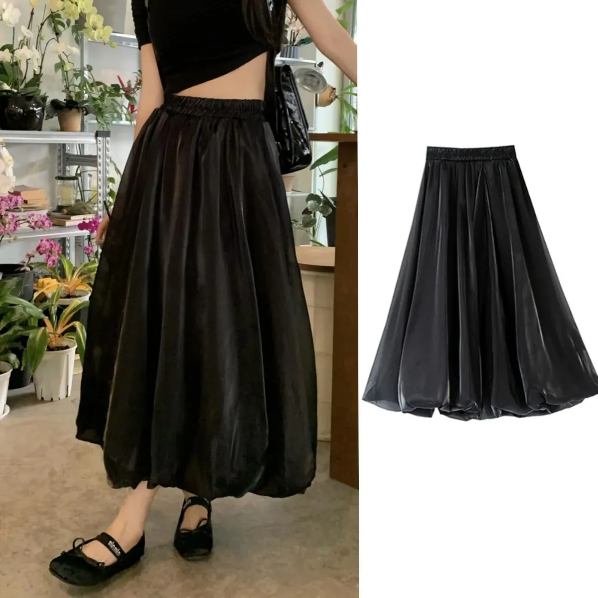Océane Drape Skirt