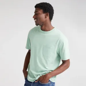 Pima Crew Pocket Tee (Sage)