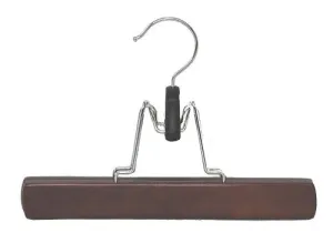 Proman Products ARS8830 Aries Concave Trouser/Skirt Hanger(Light Walnut)