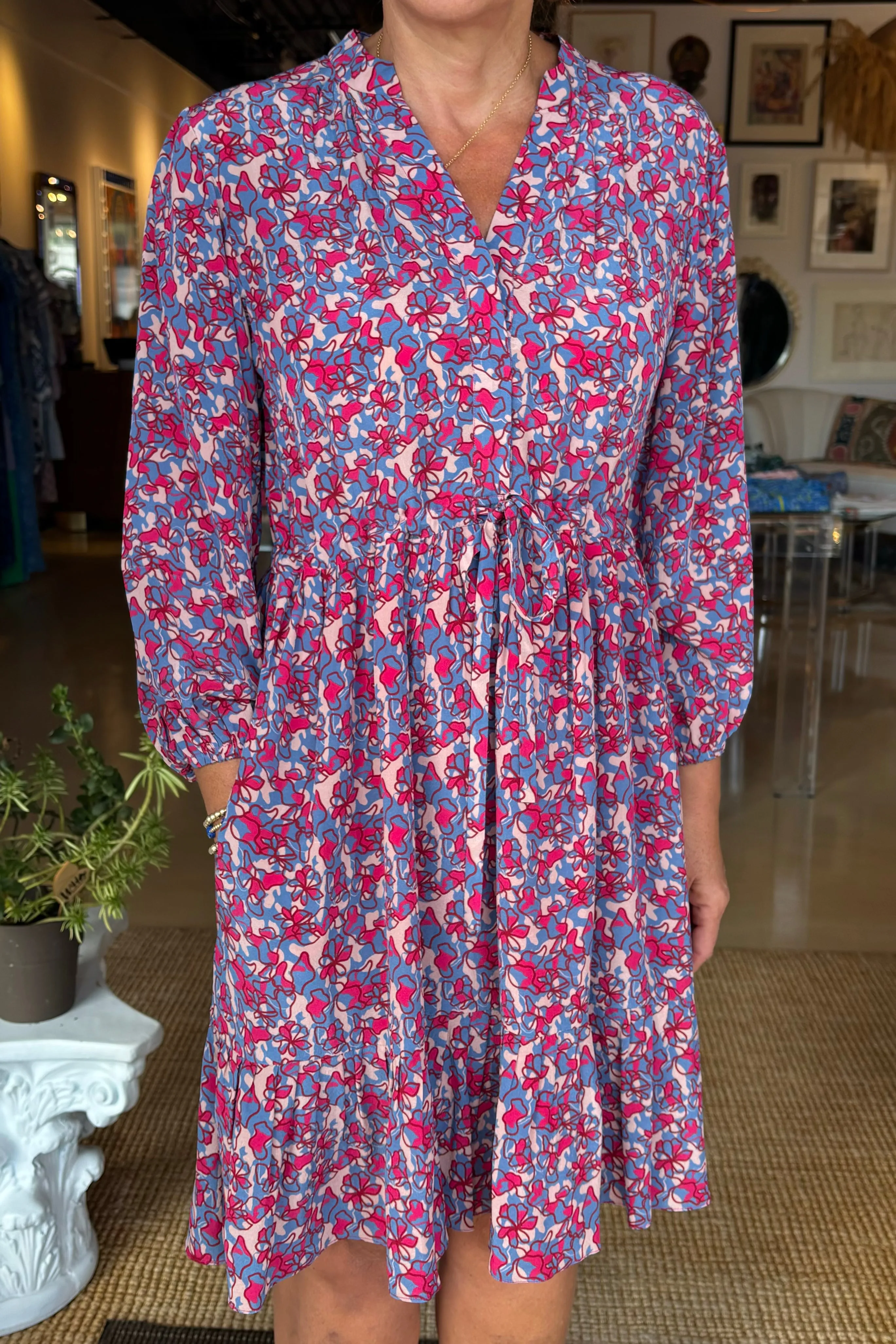 Reese 3/4 Sleeve Dress- Sale