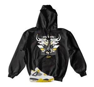 Retro 4 Vivid Sulfur War Bully Hoody