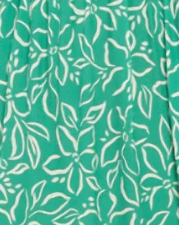 Smocked Open Back Mini Dress in Lucky Green | Lucky Green