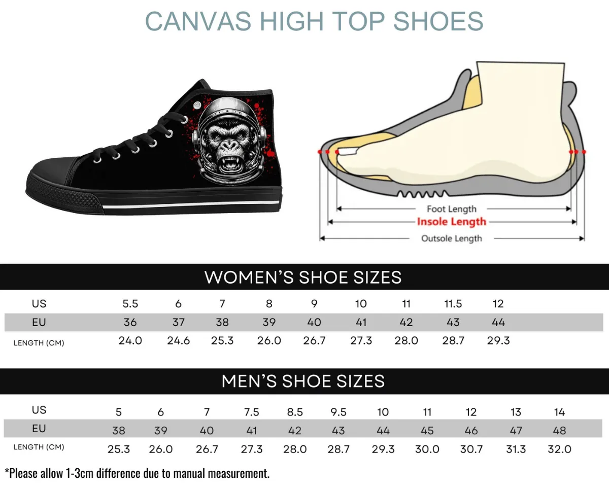 Space Monkey High Tops