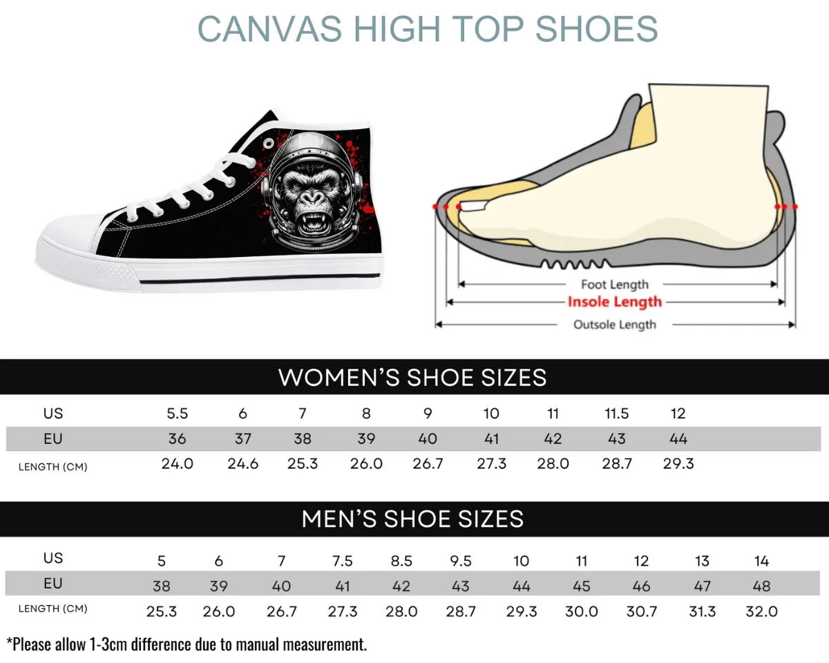 Space Monkey High Tops