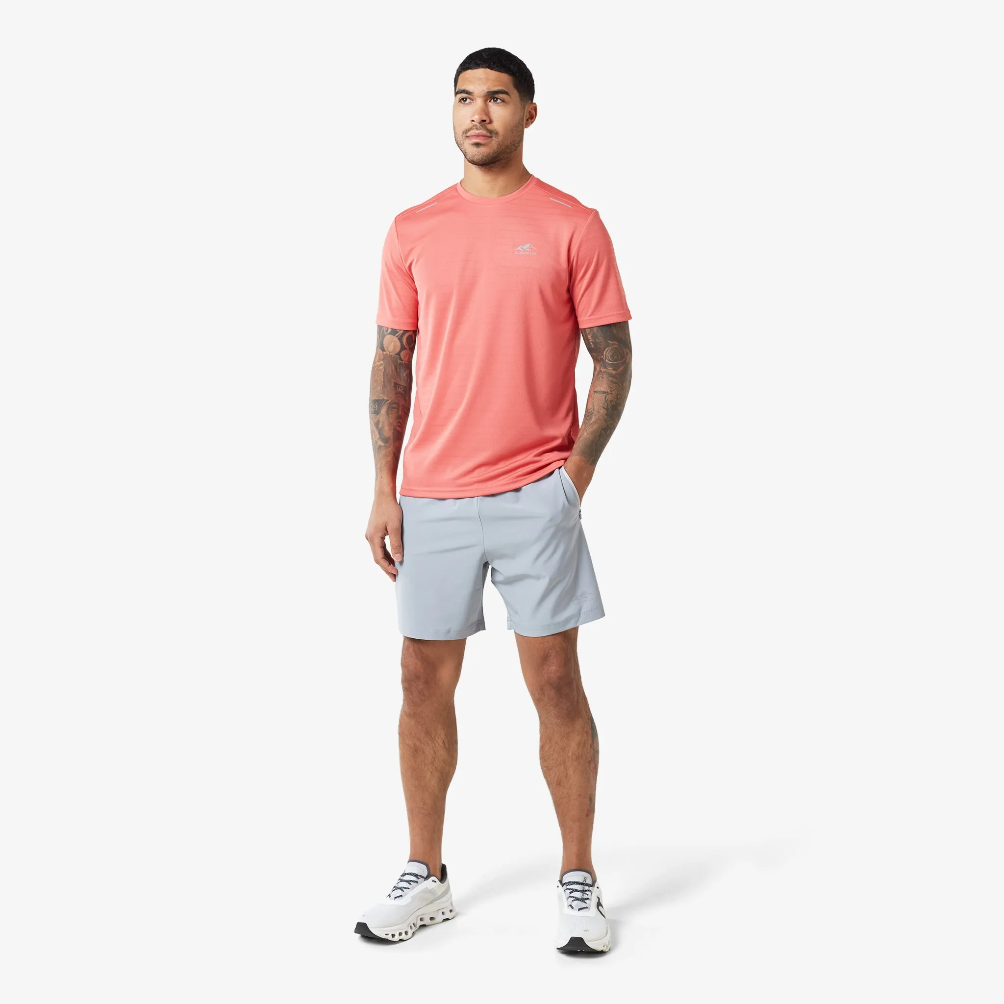 Training Twinset | Dusty Coral/Ice Grey