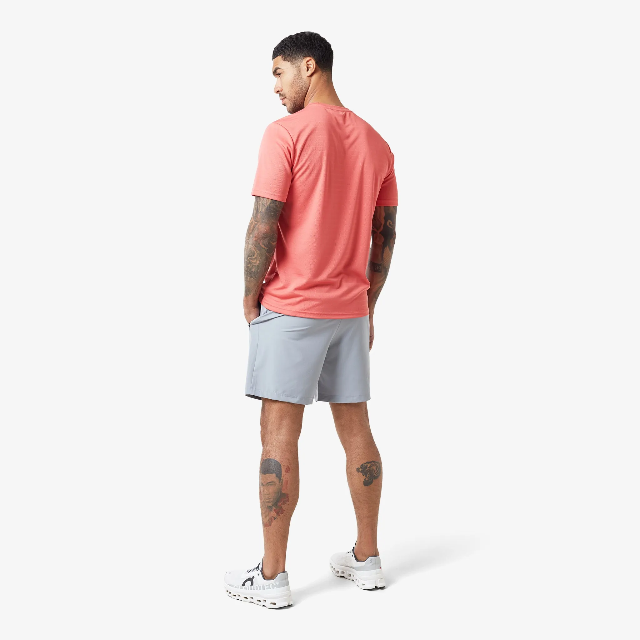 Training Twinset | Dusty Coral/Ice Grey