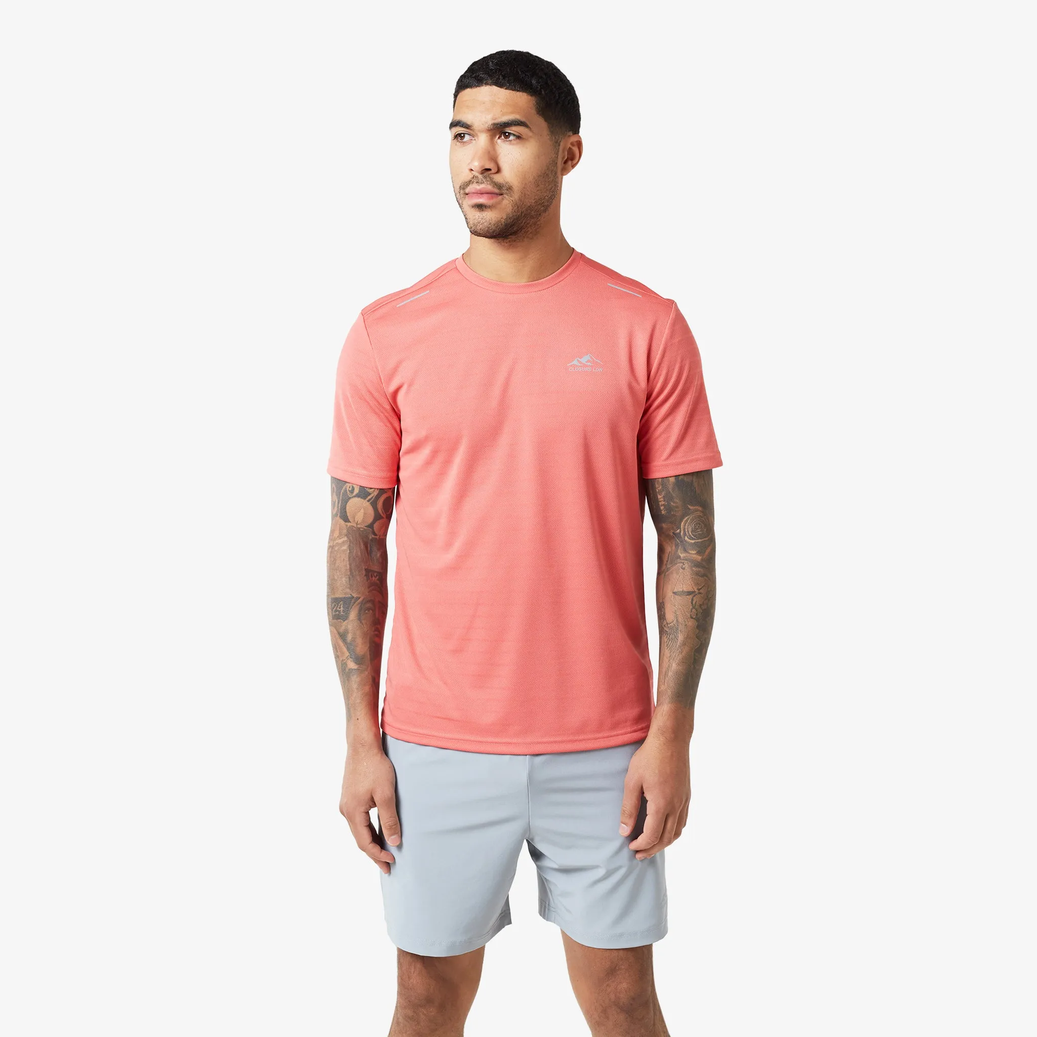 Training Twinset | Dusty Coral/Ice Grey