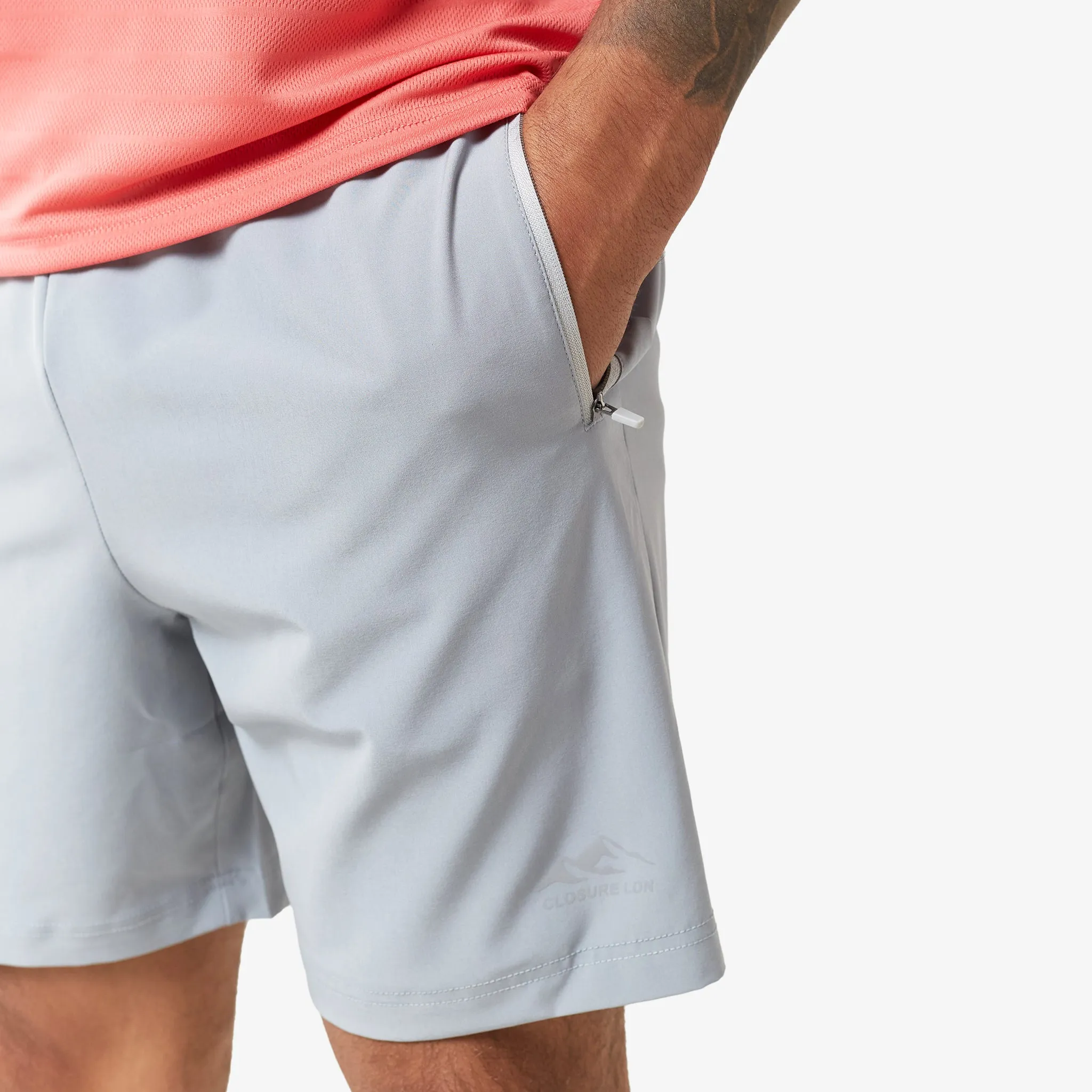Training Twinset | Dusty Coral/Ice Grey