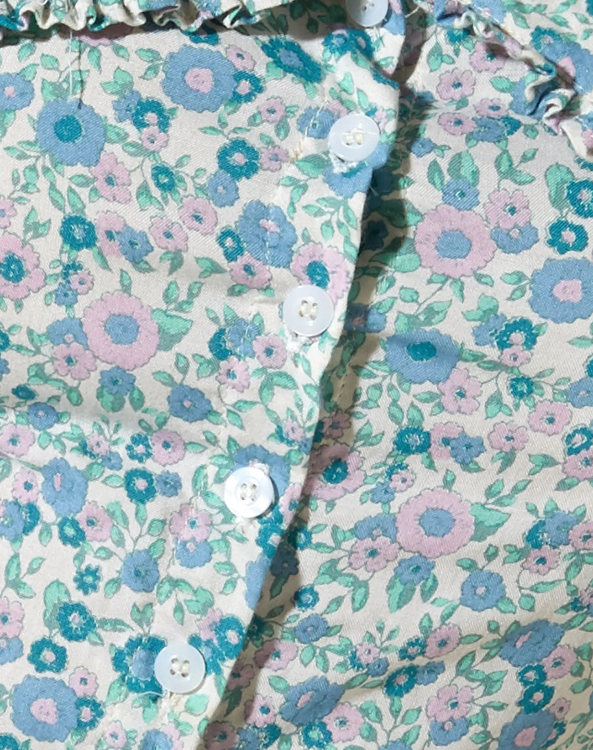Tucci Top in Flower Power Blue